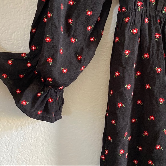 Super Cute Sassy Black & Red Majorelle Mini Dress - Picture 8 of 9